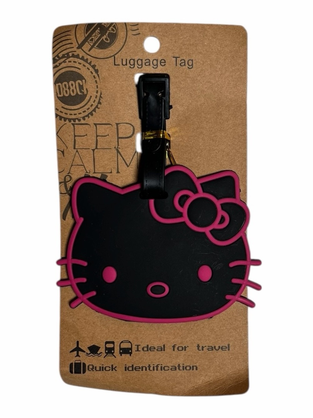 Hello Kitty Luggage Tag - Ideal for Travel - Quick Identification